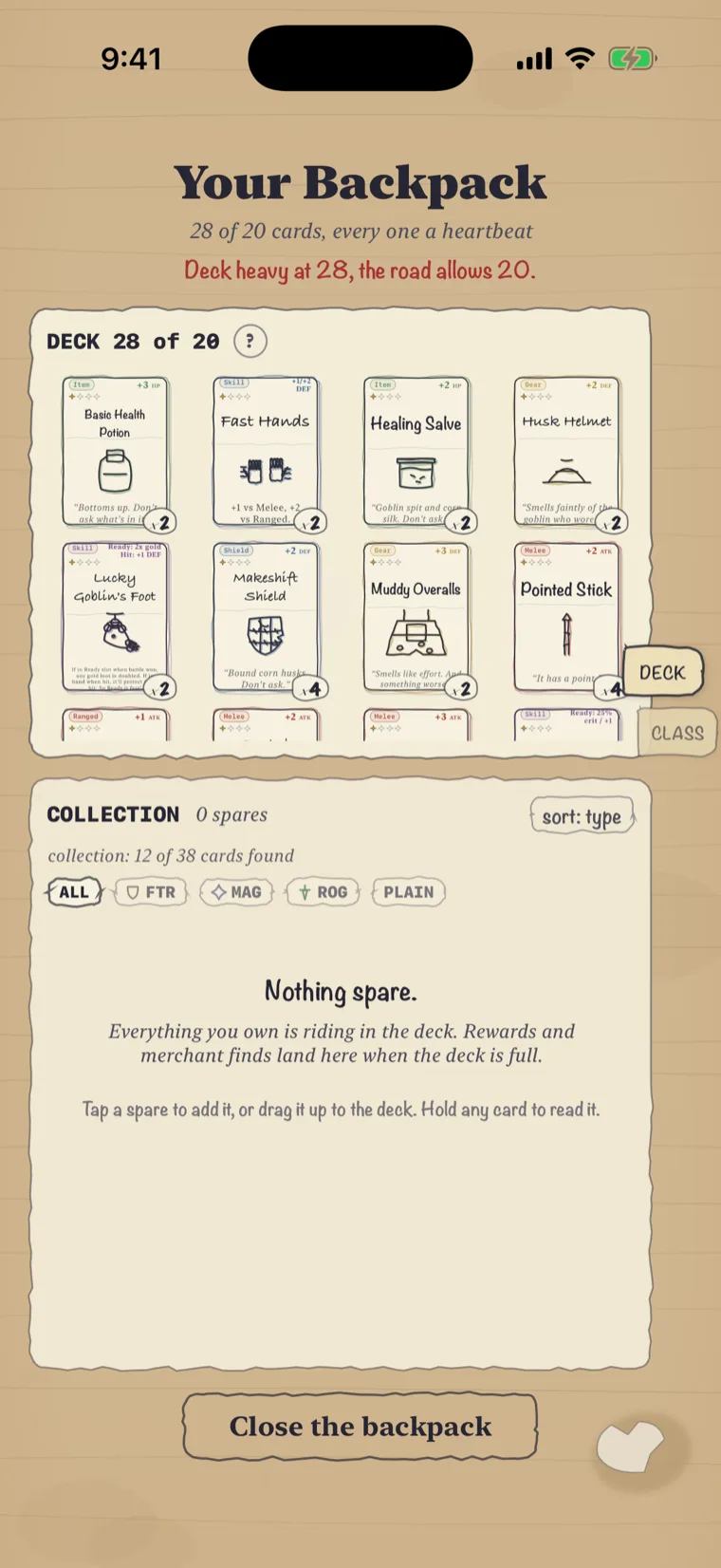 Your deck is your life